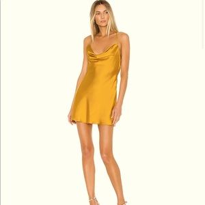 Lovers+Friends Boa Mini Dress Sunflower Yellow XXS